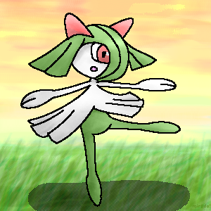 kirlia!!! by anonymous bug